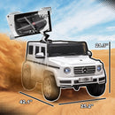 Electric Kids Outdoor Car with Headlights and Suspension, Mercedes-Benz G500 Model Magic Cars 2