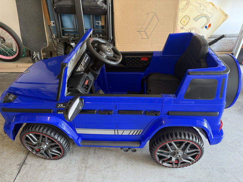 12V 7Ah Electric Ride-On Car for Kids Ages 2-5 with G63 Styling Magic Cars 1