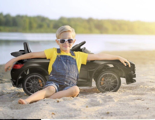 Licensed Mercedes-Benz S63 Electric Ride-On Car with Music and Remote Control Toy Magic Cars 1