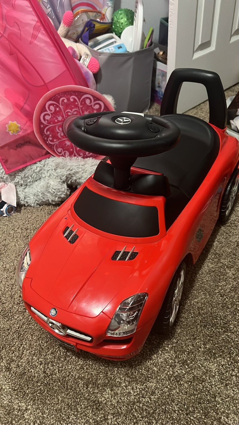 Toddler Ride-On Car with Mercedes-Benz Design Magic Cars 4