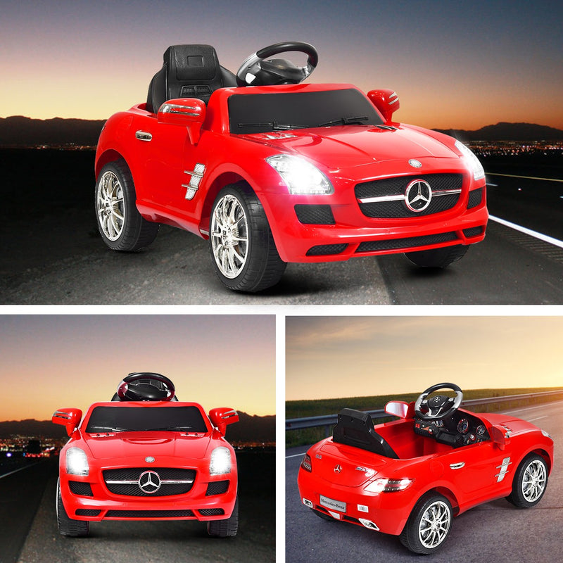 Electric Kids Ride-On RC Car with MP3 Player – Mercedes-Benz SLS Toy Vehicle Magic Cars 4