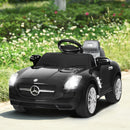 Electric Battery-Powered Kids Ride-On Car Remote Control Outdoor Toy Black Magic Cars 0