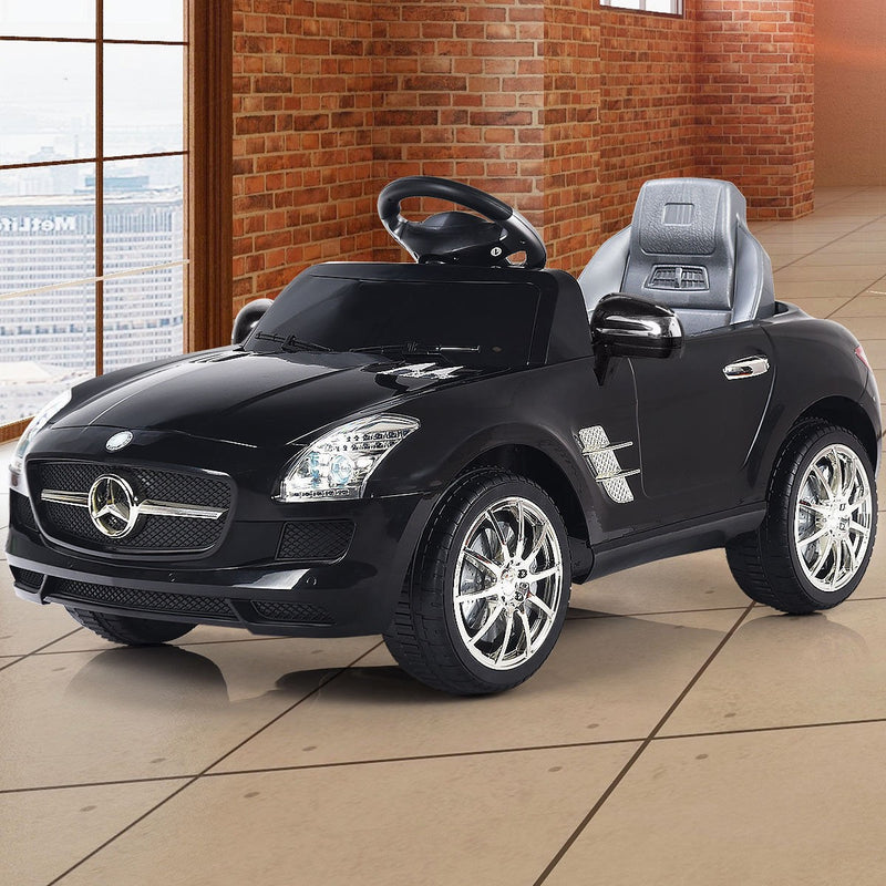 Electric Battery-Powered Kids Ride-On Car Remote Control Outdoor Toy Black Magic Cars 2