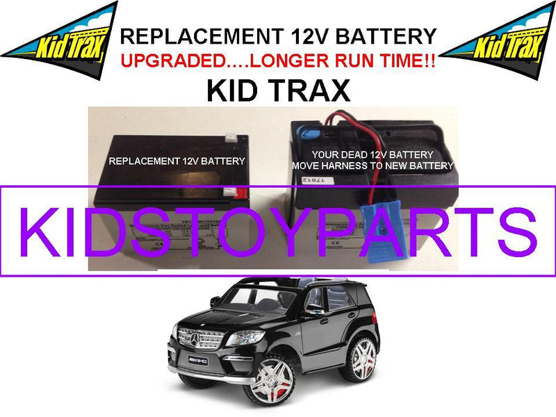 ML3 Long-Lasting 12V Rechargeable Replacement Battery for Kids Trax Vehicles Magic Cars 0