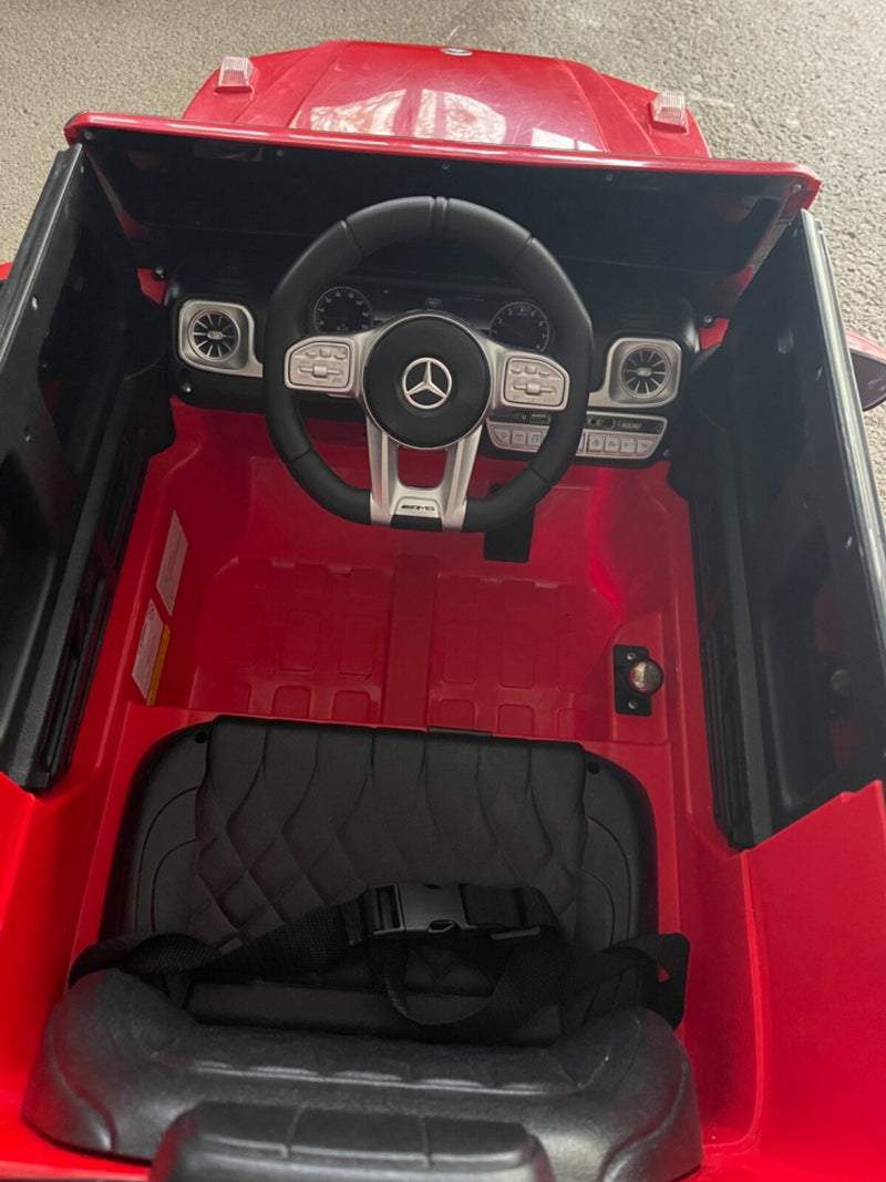 12V Licensed Mercedes-Benz AMG Electric Ride-On SUV with Remote Control for Kids Magic Cars 4