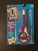 MICRO JAMMERS Rockin’ Good Time Guitar 1994 Vintage Cap Toys Magic Cars Variant 0