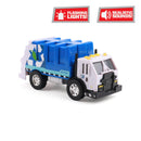 Mighty Fleet Sturdy Mini 5" Blue Garbage Truck Magic Cars 1