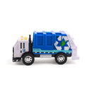 Mighty Fleet Sturdy Mini 5" Blue Garbage Truck Magic Cars Variant 0