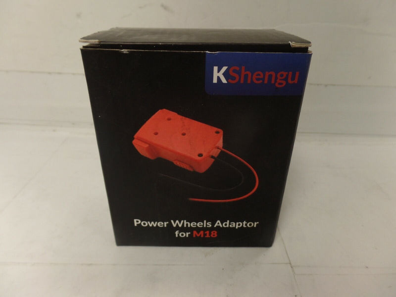M18 Battery Adapter and Holder Dock with Wire Leads for Power Wheels Upgrade Magic Cars 0
