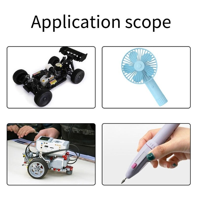 Mini Electric Motor Generator for DIY Electronic Wind Turbine Projects Magic Cars 5