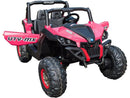 12V Mini Electric 4x4 Two-Seater Ride-On UTV with 2.4GHz Remote Control for Toddlers, Black Magic Cars Variant 0