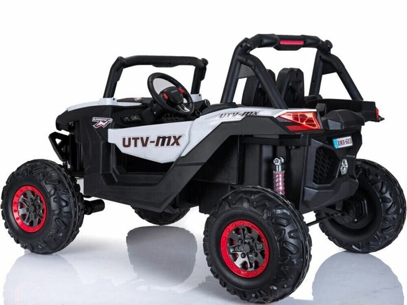 12V Black 4x4 Electric Two-Seater Ride-On UTV with 2.4GHz Remote Control for Toddlers Magic Cars 2