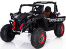 12V Mini MotoTec 4x4 Two-Seater Electric Ride-On UTV with 2.4GHz Remote Control, Black, Toddler Toy Magic Cars 0