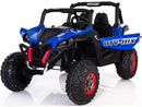 12V Blue 4x4 Electric Two-Seater UTV Ride-On Toy with 2.4GHz Remote Control for Toddlers Magic Cars 0