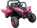 12V Pink 2-Seater Electric 4x4 UTV Ride-On Toy with 2.4GHz Remote Control for Toddlers Magic Cars 0