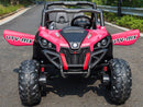 12V Pink 2-Seater Electric 4x4 UTV Ride-On Toy with 2.4GHz Remote Control for Toddlers Magic Cars 1