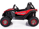 12V Red Two-Seater Electric 4x4 UTV Ride-On with 2.4GHz Remote Control for Toddlers Magic Cars 1