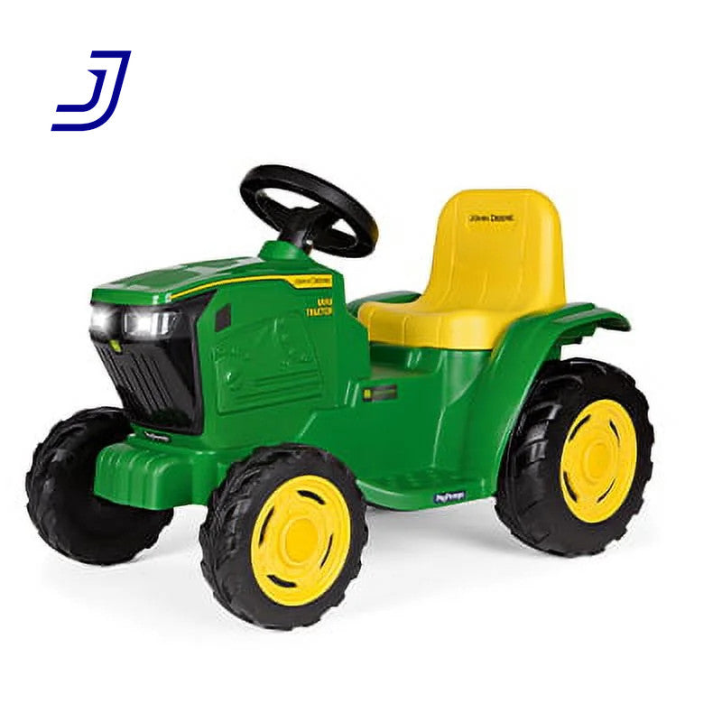 Mini 6V Battery-Powered Ride-On Tractor with Working Lights for Ages 1.5+ Magic Cars 1
