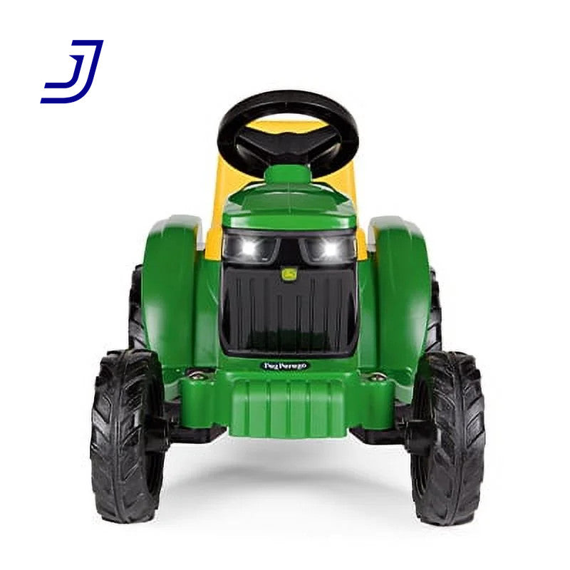 Mini 6V Battery-Powered Ride-On Tractor with Working Lights for Ages 1.5+ Magic Cars 5