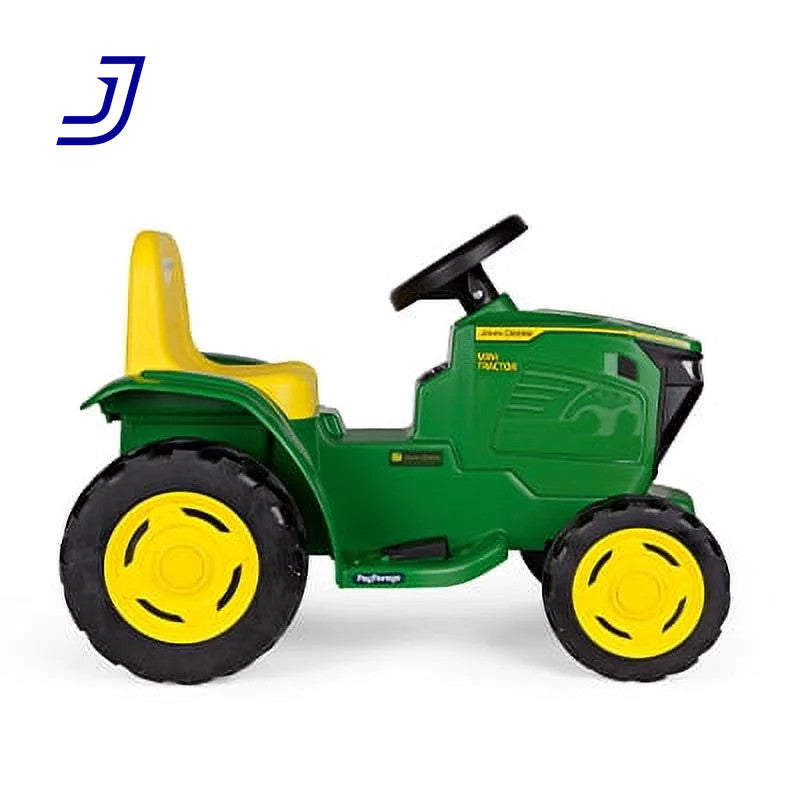 Mini 6V Battery-Powered Ride-On Tractor with Working Lights for Ages 1.5+ Magic Cars 8