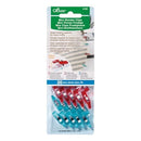 Colorful Straight Pin Plastic Clips, 20 Pack Magic Cars 1