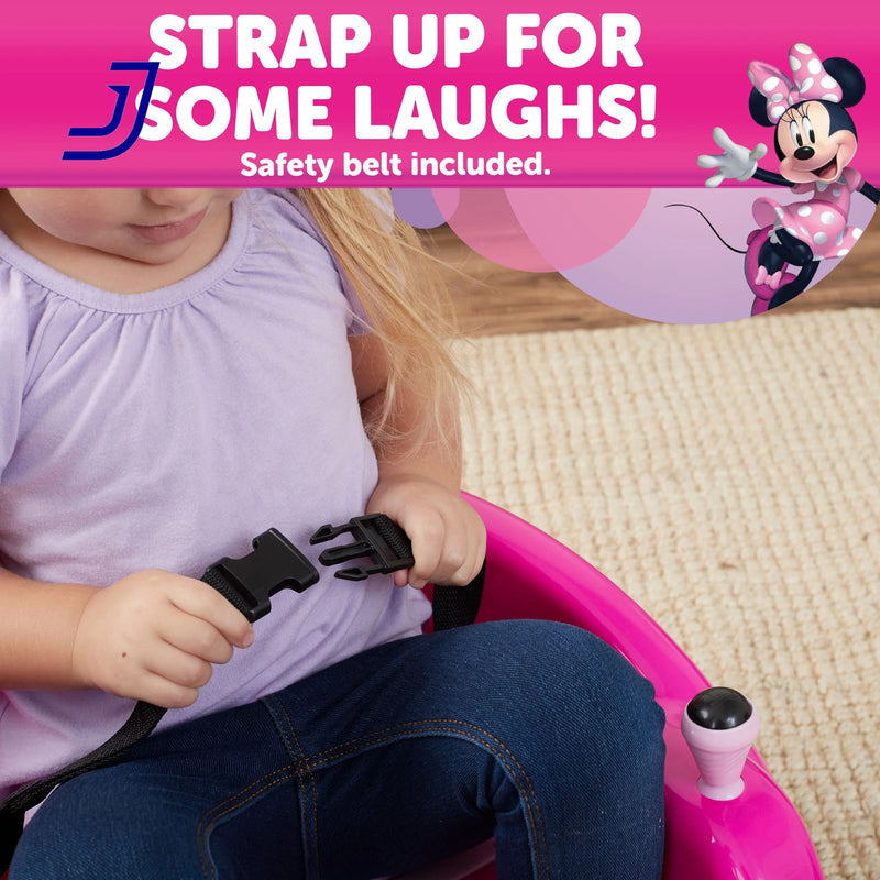 6V Electric Minnie Bumper Car Ride-On Toy for Kids up to 66 lbs Magic Cars 3