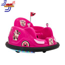 6V Electric Minnie Bumper Car Ride-On Toy for Kids up to 66 lbs Magic Cars Variant 0