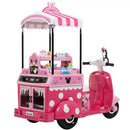 6V Battery-Powered Pink Bakery Cart with Baking Set for Ages 3-7 Magic Cars 2