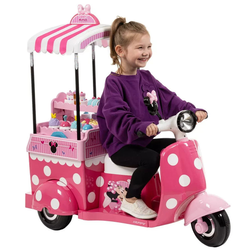 6V Battery-Powered Pink Bakery Cart with Baking Set for Ages 3-7 Magic Cars Variant 0