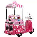 6V Battery-Powered Pink Bakery Cart with Baking Set for Ages 3-7 Magic Cars 1