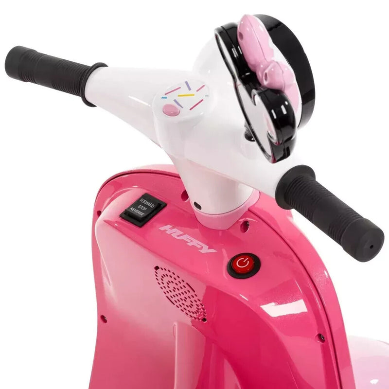 6V Battery-Powered Pink Bakery Cart with Baking Set for Ages 3-7 Magic Cars 6