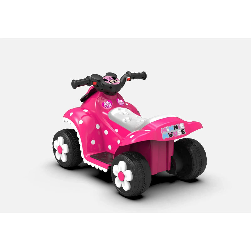 Battery-Powered 6V Electric Pink Quad for Toddlers 18-30 Months Magic Cars 2