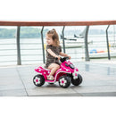 Battery-Powered 6V Electric Pink Quad for Toddlers 18-30 Months Magic Cars 6
