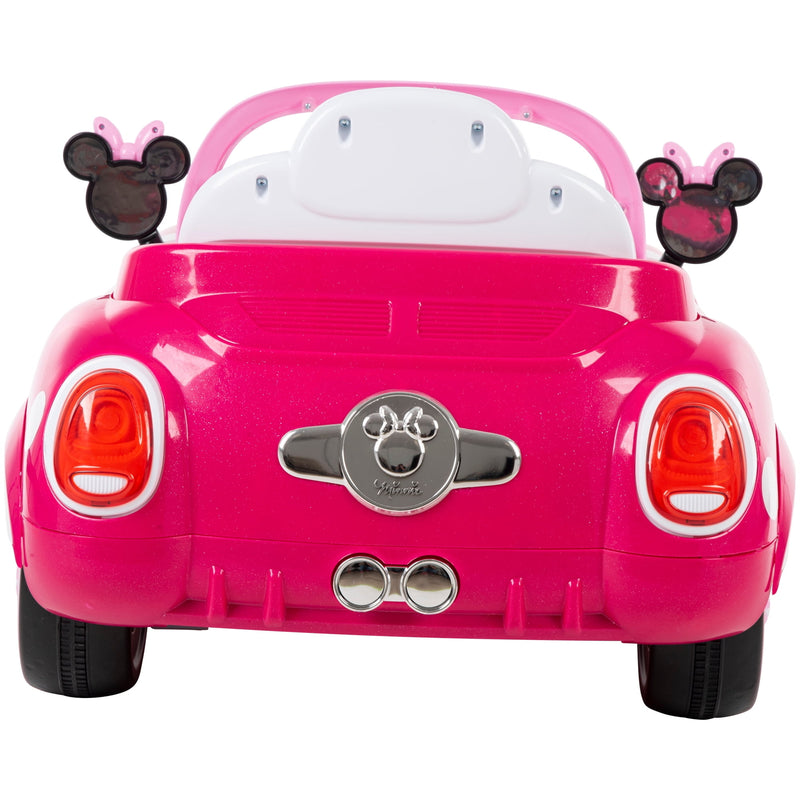 Battery-Powered 6V Pink Ride-On Car for Kids Ages 3 and Up with Adorable Character Design Magic Cars 10