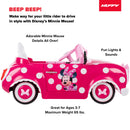Battery-Powered 6V Pink Ride-On Car for Kids Ages 3 and Up with Adorable Character Design Magic Cars 1