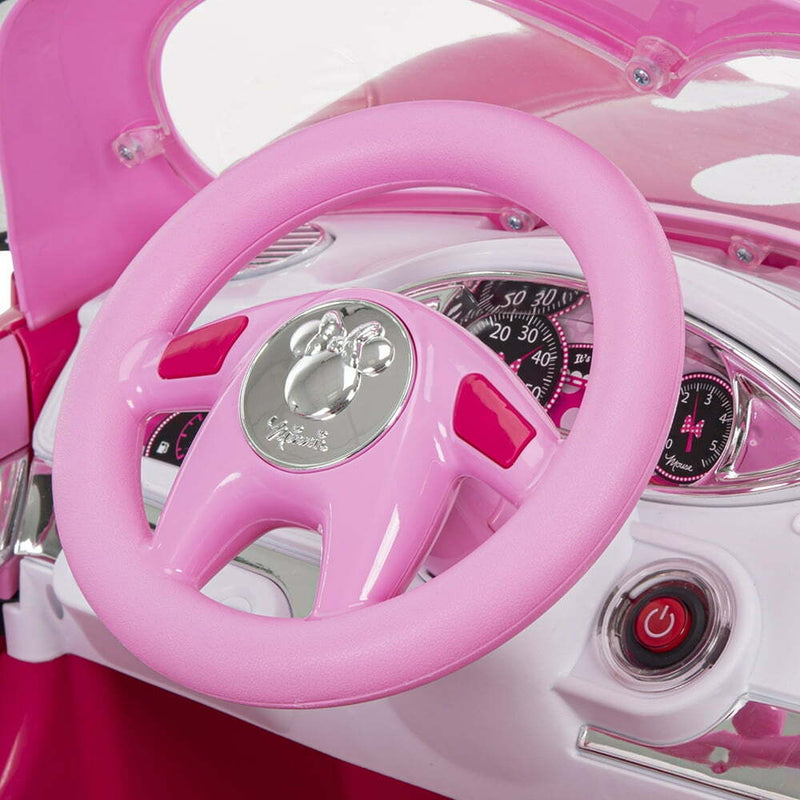 Minnie Mouse Battery-Powered Convertible Car with Sound Effects for Ages 3 and Up Magic Cars 10