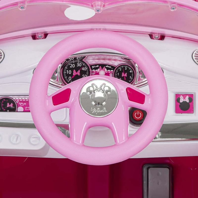 Minnie Mouse Battery-Powered Convertible Car with Sound Effects for Ages 3 and Up Magic Cars 9