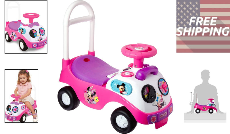 Minnie Mouse First Ride-On Activity Toy Portable Fun for Toddlers Magic Cars 1