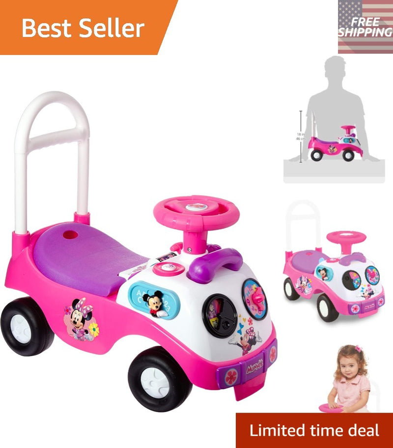 Minnie Mouse First Ride-On Activity Toy Portable Fun for Toddlers Magic Cars Variant 0