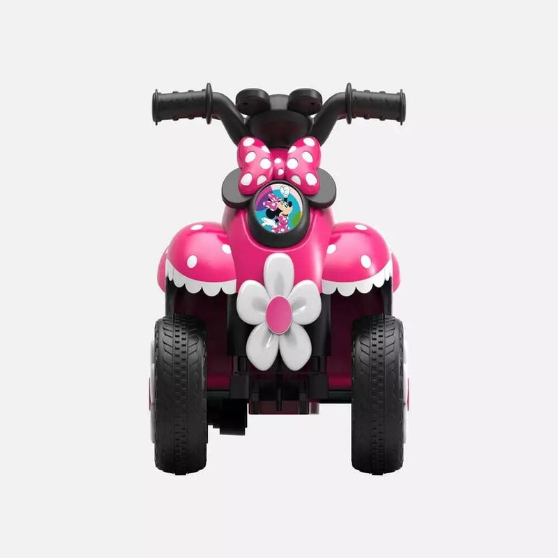 Minnie Mouse 6V Battery-Powered Kids' Ride-On Quad Bike Toy Magic Cars 3