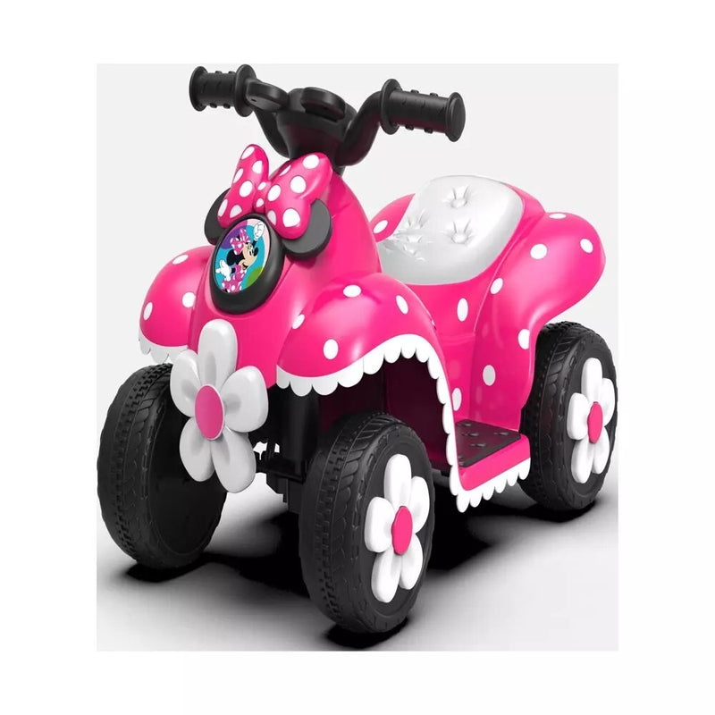 Minnie Mouse 6V Battery-Powered Kids' Ride-On Quad Bike Toy Magic Cars Variant 0