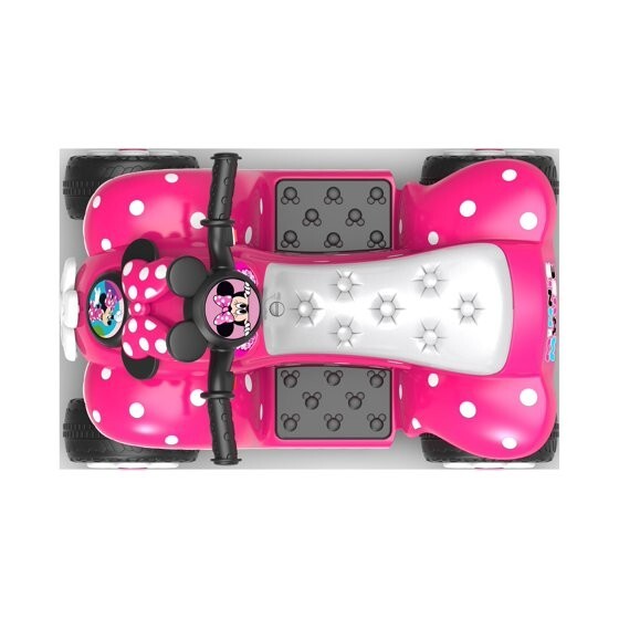 Minnie Mouse 6V Battery-Powered Quad Ride-On Car for Kids Magic Cars 6