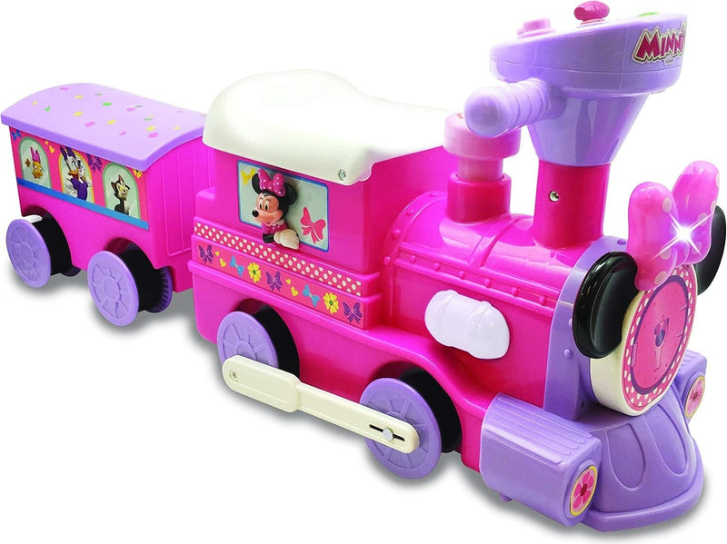 Large Ride-On Train with Caboose and Track for Kids Magic Cars 1