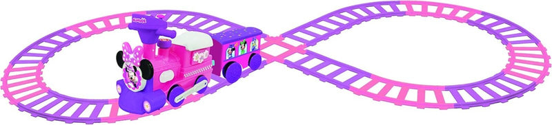 Large Ride-On Train with Caboose and Track for Kids Magic Cars 8