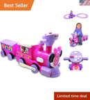 Large Ride-On Train with Caboose and Track for Kids Magic Cars Variant 0