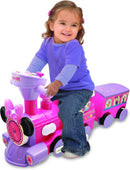 Ride-On Train with Whistle and Music for Engaging Playtime Adventures Magic Cars 4