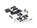 Classic Black Batmobile Model Kit with Diecast Batman Figure (1966-1968) Magic Cars 2