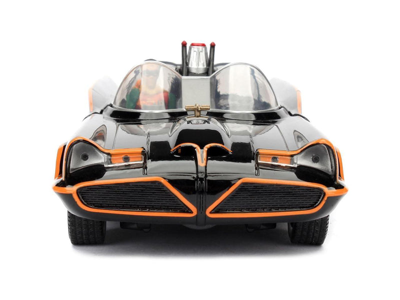 Classic Black Batmobile Model Kit with Diecast Batman Figure (1966-1968) Magic Cars 4