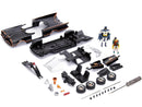 Classic Black Batmobile Model Kit with Diecast Batman Figure (1966-1968) Magic Cars 9
