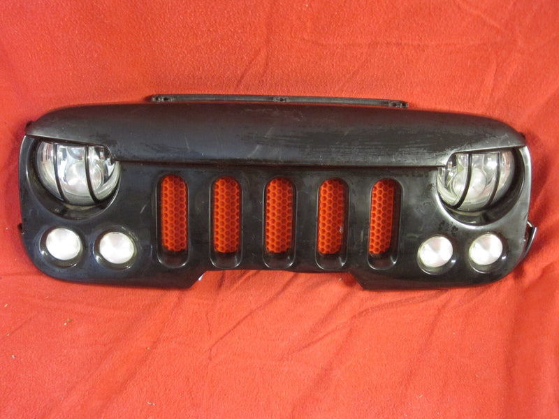 Kids Jeep Trail Explorer Front Grille and Headlight Assembly Magic Cars 0